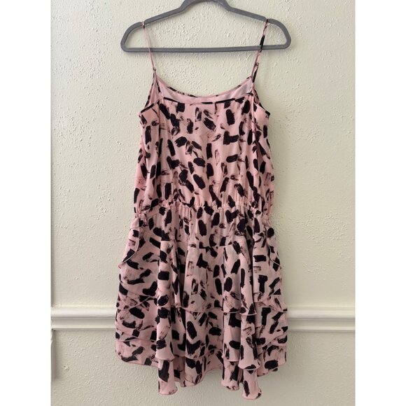 Banana Republic Spaghetti Strap Ruffled Tiered Sleeveless Mini Dress - Picture 12 of 13